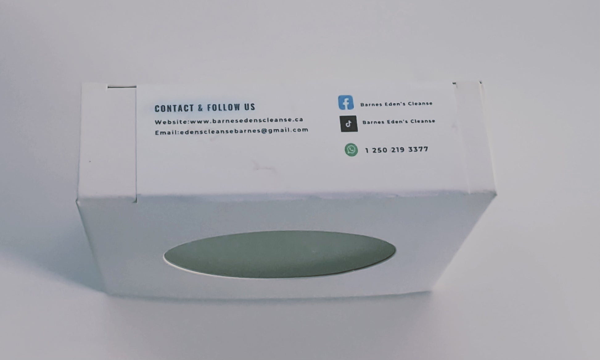 Peppermint Cucumber Herbal Soap