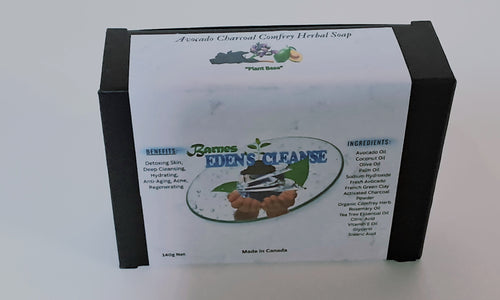 Avocado Charcoal Comfrey Herbal Soap