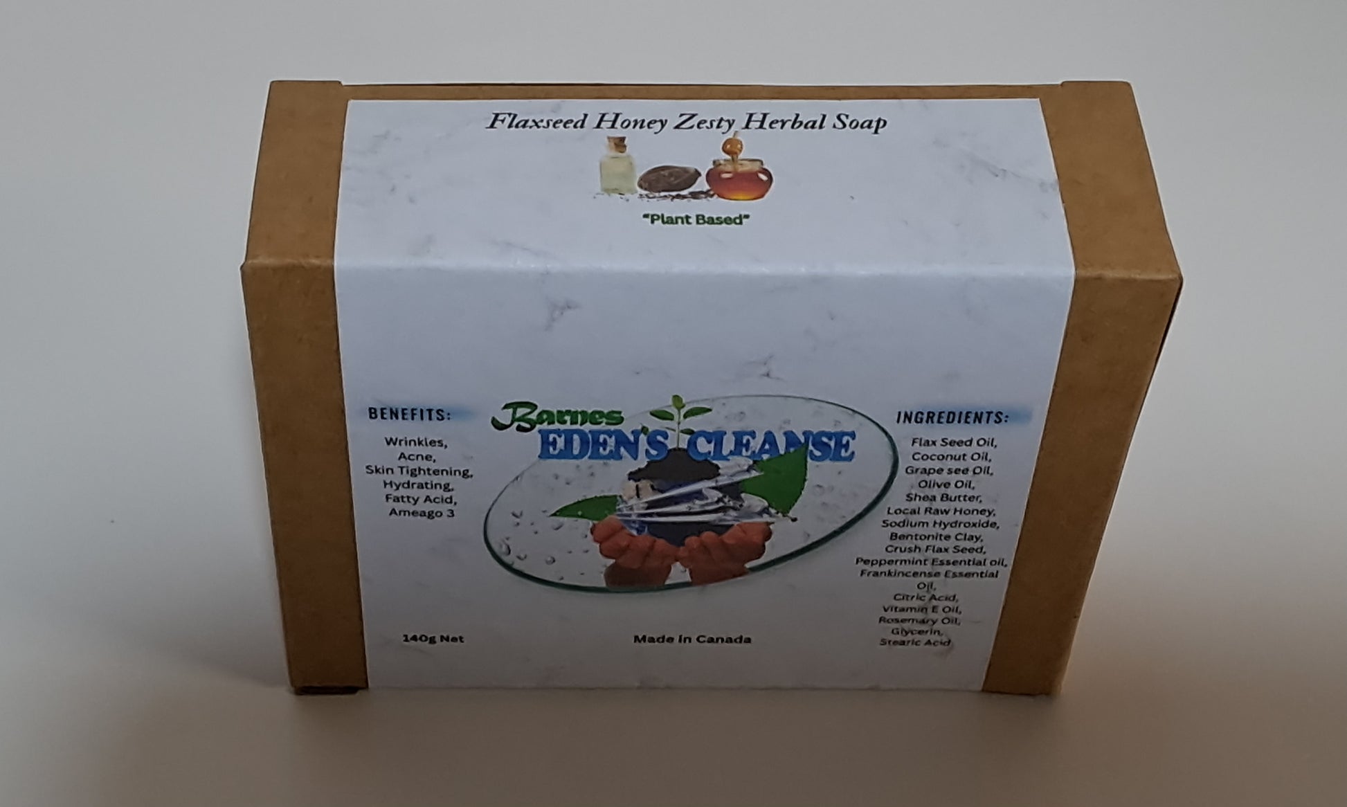 Flaxseed Honey Zesty Herbal Soap