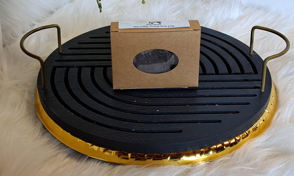 Black Strap Molasses Slippery Elm Herbal Soap