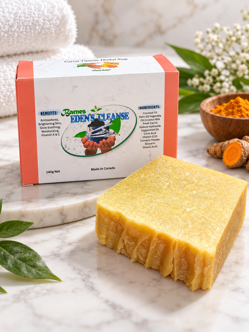 Carrot Turmeric Herbal Soap